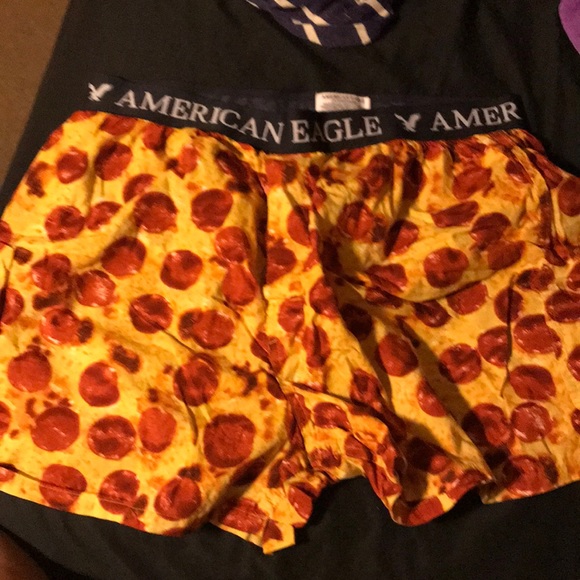 American eagle pizza boxers Clearance